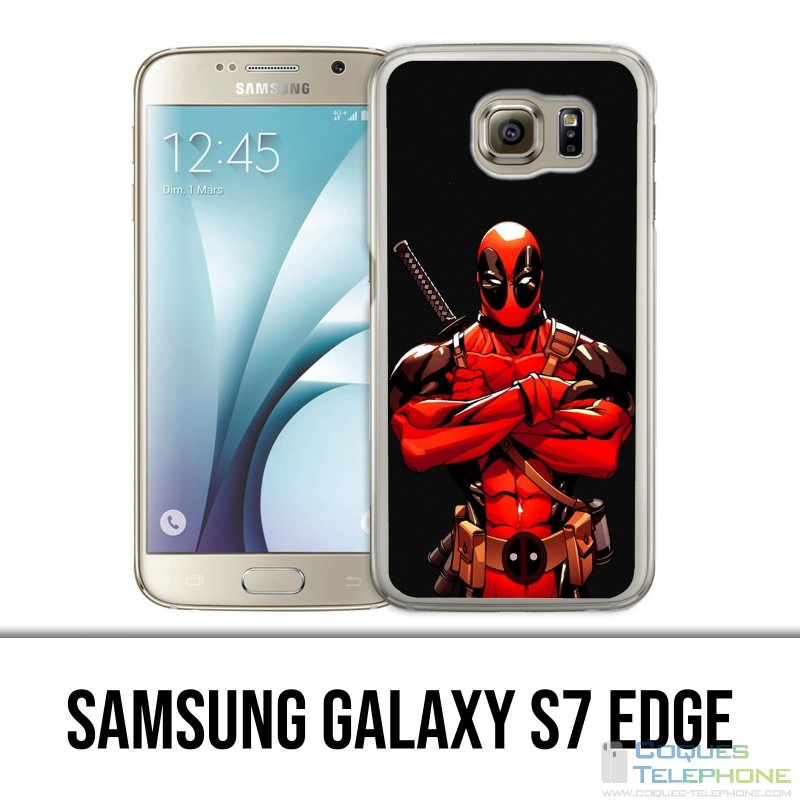 Carcasa Samsung Galaxy S7 Edge - Deadpool Bd