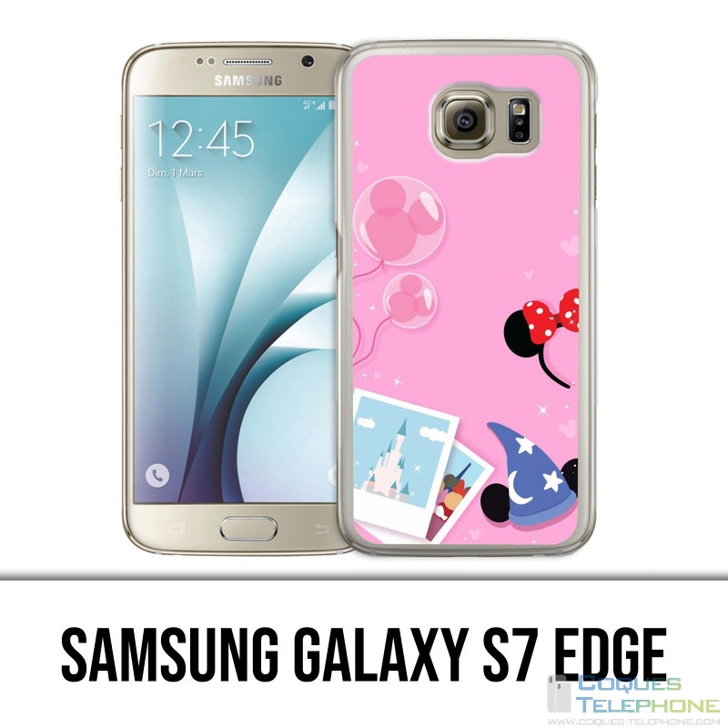 Carcasa Samsung Galaxy S7 Edge - Recuerdos de Disneyland