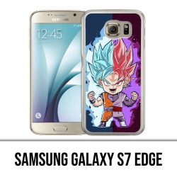 Samsung Galaxy S7 Edge Hülle - Dragon Ball Black Goku