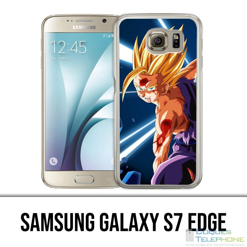 Samsung Galaxy S7 Edge Hülle - Dragon Ball Gohan Kameha