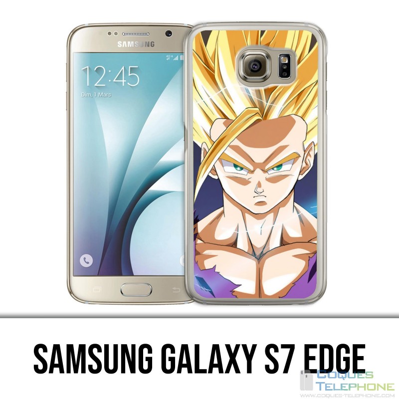 Custodia per Samsung Galaxy S7 Edge - Dragon Ball Gohan Super Saiyan 2