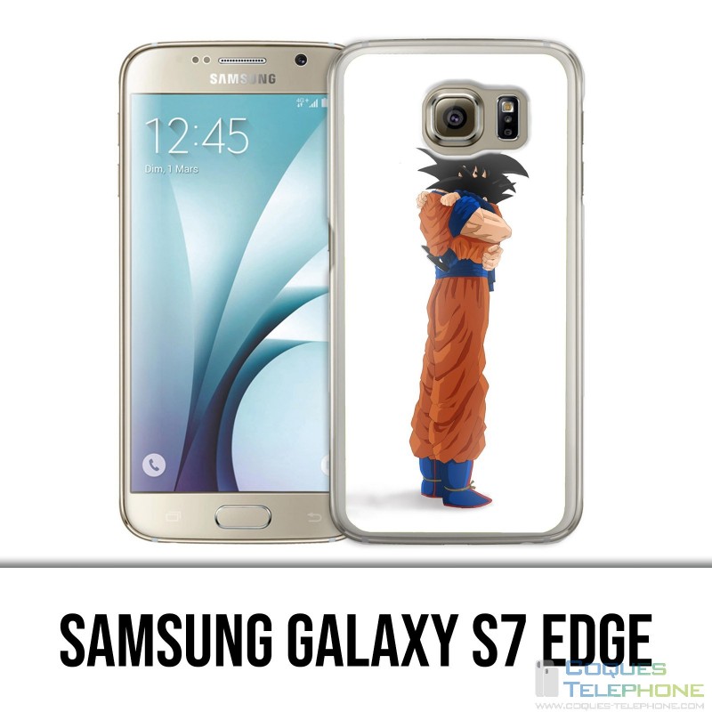 Samsung Galaxy S7 Edge Hülle - Dragon Ball Goku Mach's gut