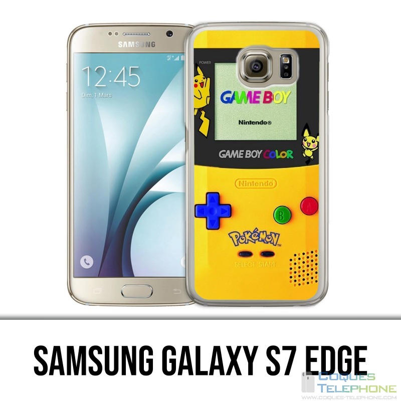 Carcasa Samsung Galaxy S7 Edge - Game Boy Color Pikachu Amarillo Pokeì Mon