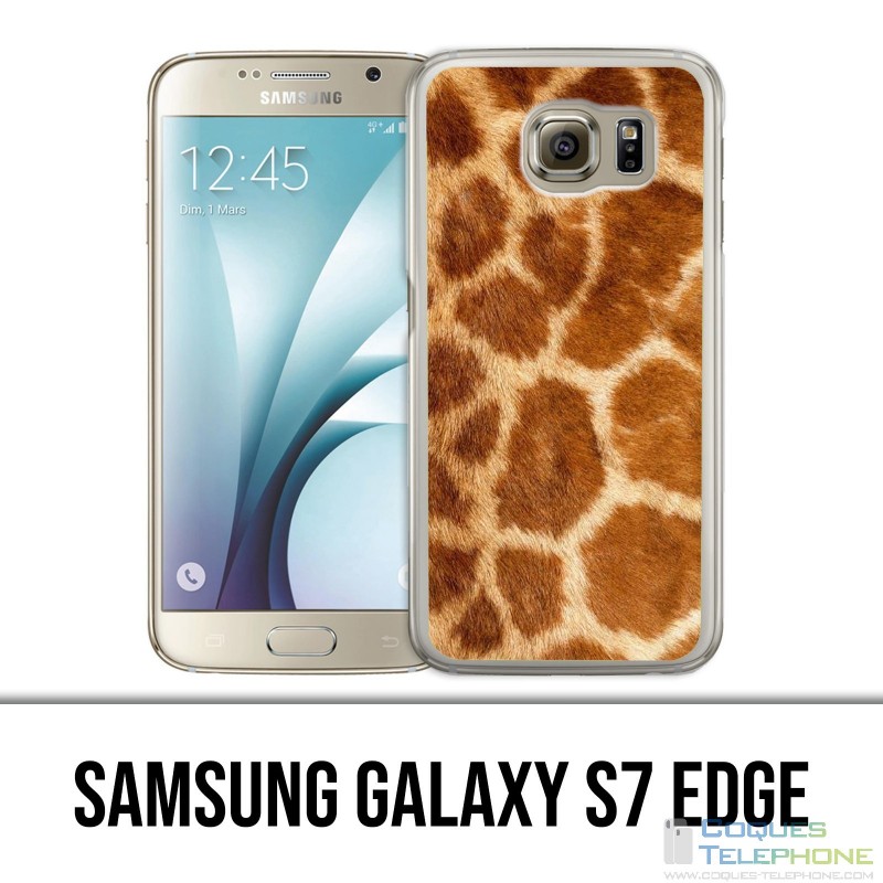 Custodia edge Samsung Galaxy S7 - Giraffe