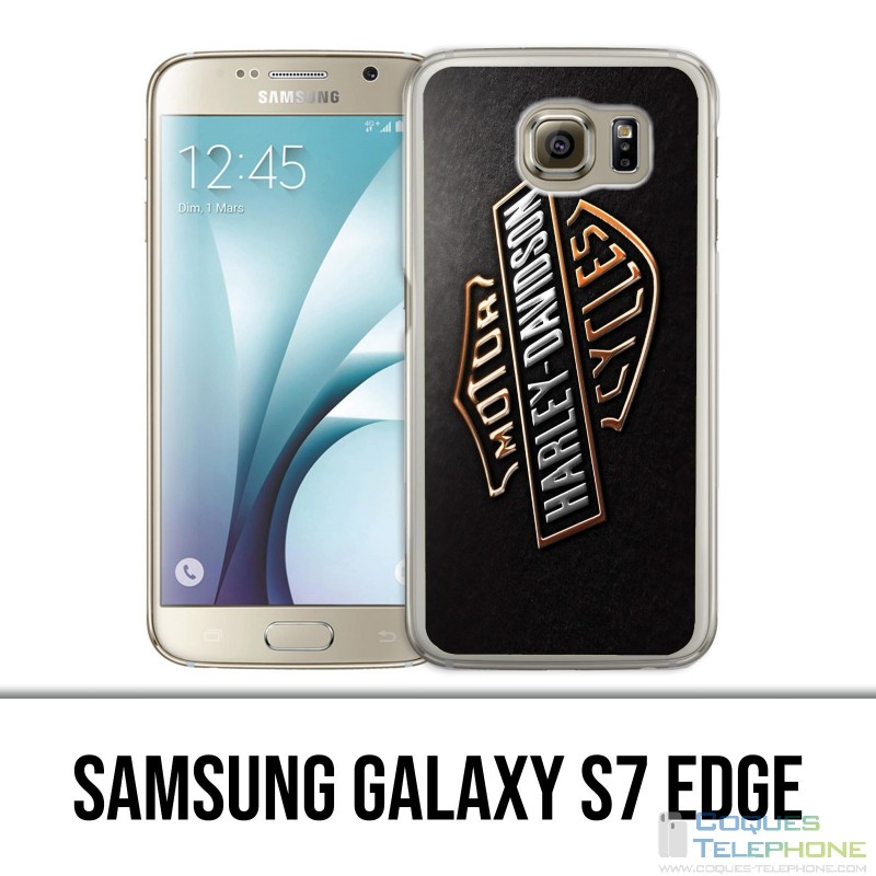 Custodia Samsung Galaxy S7 Edge - Logo Harley Davidson 1