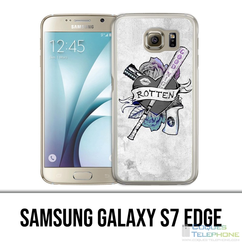 Custodia per Samsung Galaxy S7 Edge - Harley Queen Rotten