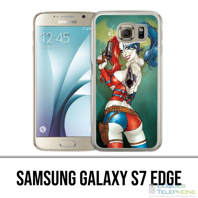 Samsung Galaxy S7 Edge Case - Harley Quinn Comics