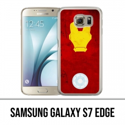 Custodia per Samsung Galaxy S7 Edge - Iron Man Art Design