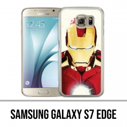 Custodia per Samsung Galaxy S7 Edge - Iron Man Paintart