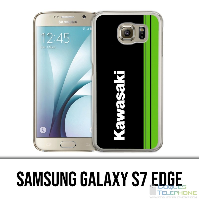 Carcasa Samsung Galaxy S7 Edge - Logotipo de Kawasaki Ninja