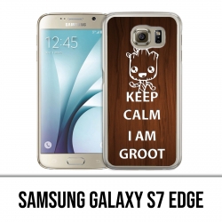 Samsung Galaxy S7 Edge Hülle - Bleib ruhig Groot