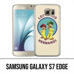 Coque Samsung Galaxy S7 EDGE - Los Mario Hermanos