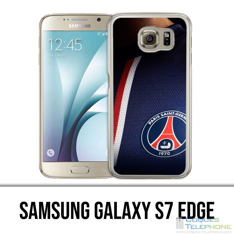 Carcasa Samsung Galaxy S7 edge - Jersey Blue Psg Paris Saint Germain