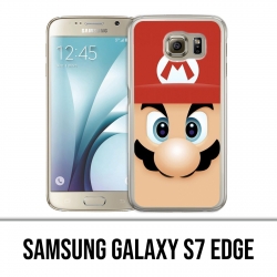 Samsung Galaxy S7 Edge Hülle - Mario Face