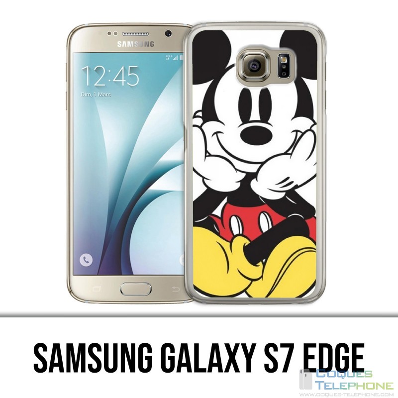 Samsung Galaxy S7 Edge Hülle - Mickey Mouse