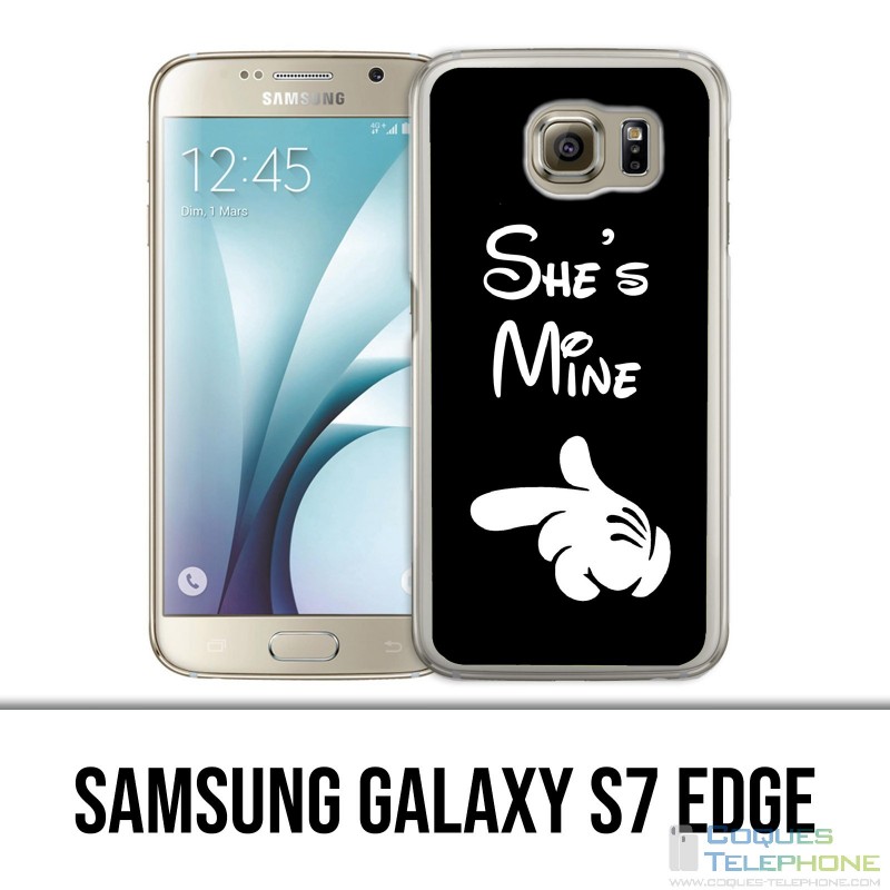Samsung Galaxy S7 Edge Hülle - Mickey Shes Mine