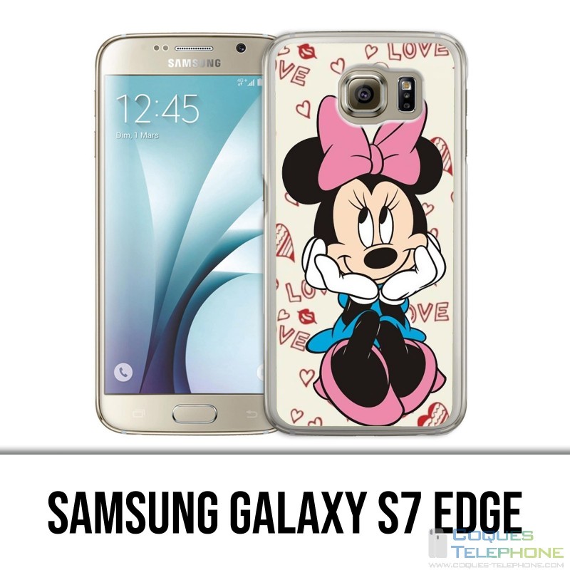 Custodia per Samsung Galaxy S7 Edge - Minnie Love