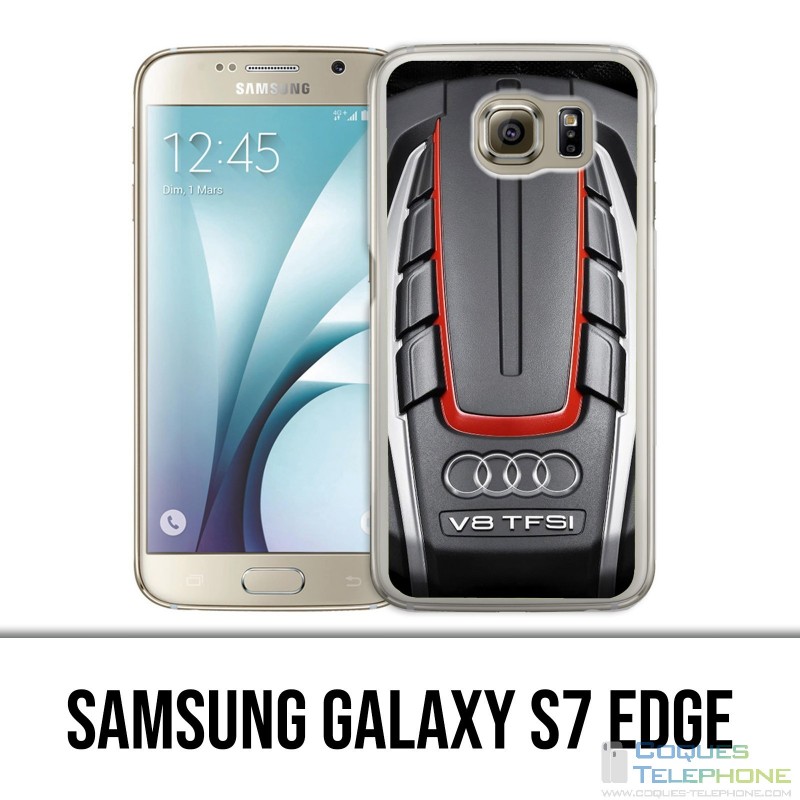 Carcasa Samsung Galaxy S7 edge - motor Audi V8