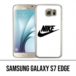 Coque Samsung Galaxy S7 EDGE - Nike Logo Blanc