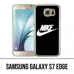 Custodia per Samsung Galaxy S7 Edge - Logo Nike nero