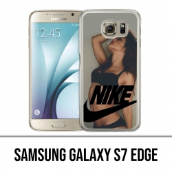 Samsung Galaxy S7 edge case - Nike Woman