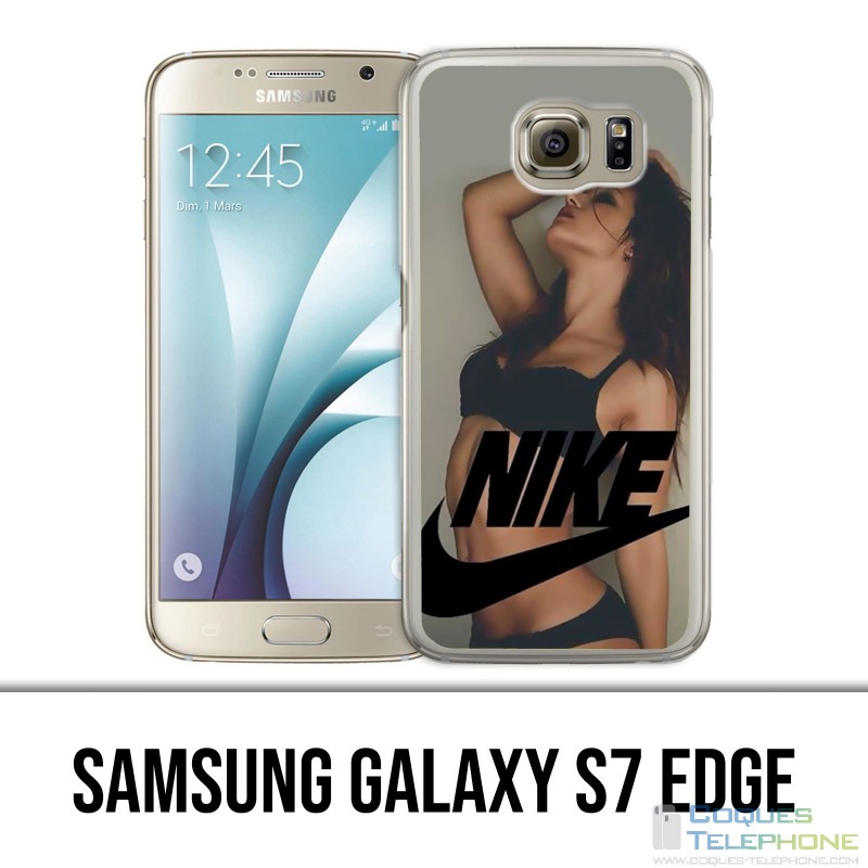 Samsung Galaxy S7 Edge Hülle - Nike Woman