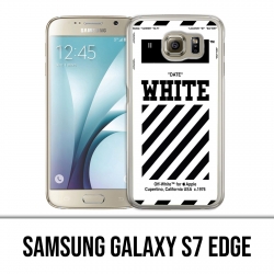 Custodia per Samsung Galaxy S7 Edge - Bianco sporco bianco