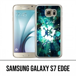 Samsung Galaxy S7 Edge Hülle - One Piece Neon Green