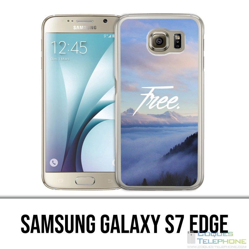 Coque Samsung Galaxy S7 EDGE - Paysage Montagne Free