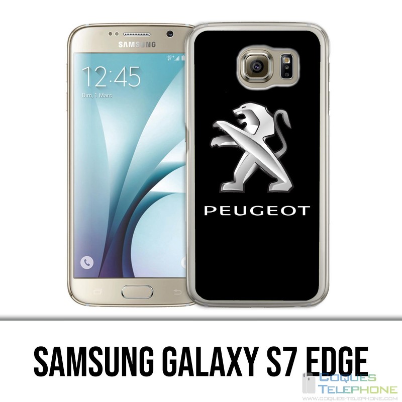 Coque Samsung Galaxy S7 EDGE - Peugeot Logo