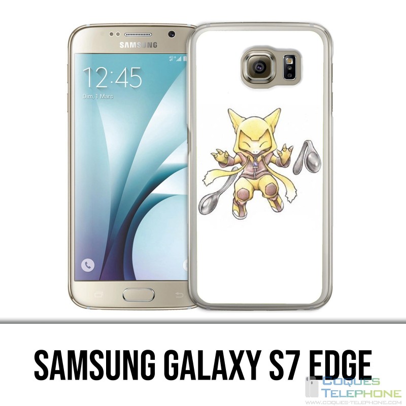 Samsung Galaxy S7 Edge Case - Abra Baby Pokemon