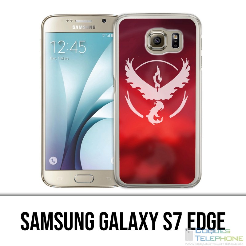 Carcasa Samsung Galaxy S7 Edge - Pokémon Go Team Red