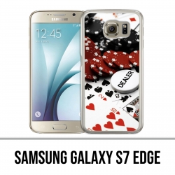Samsung Galaxy S7 Edge Hülle - Poker Dealer