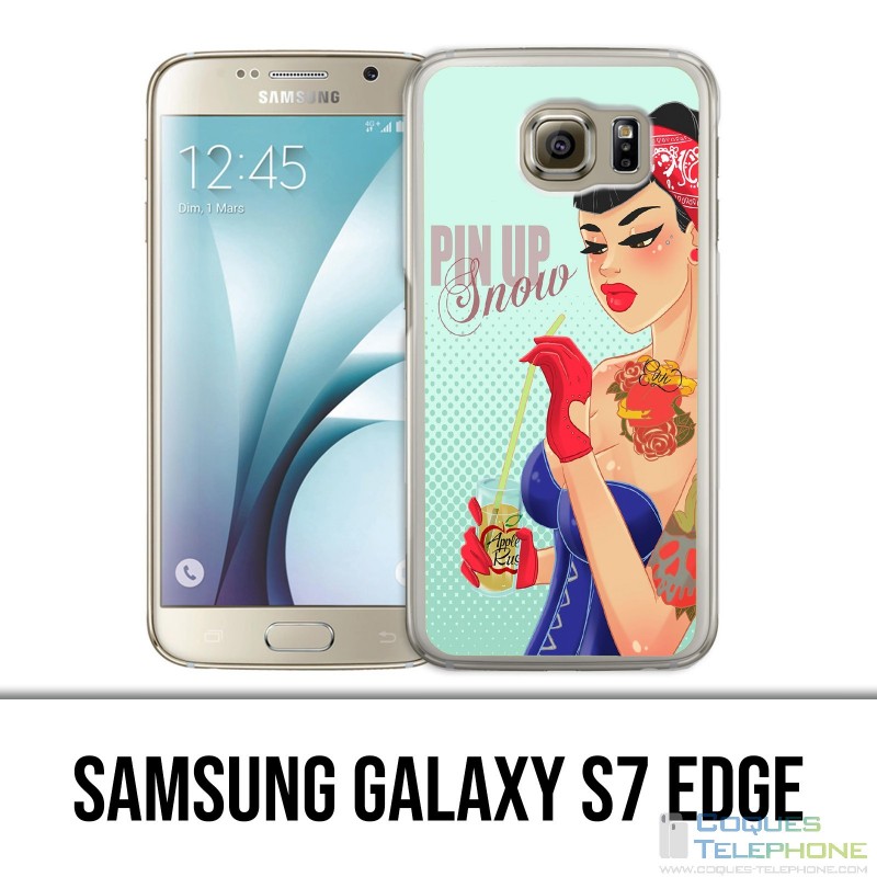 Samsung Galaxy S7 Edge Case - Prinzessin Disney Schneewittchen Pinup