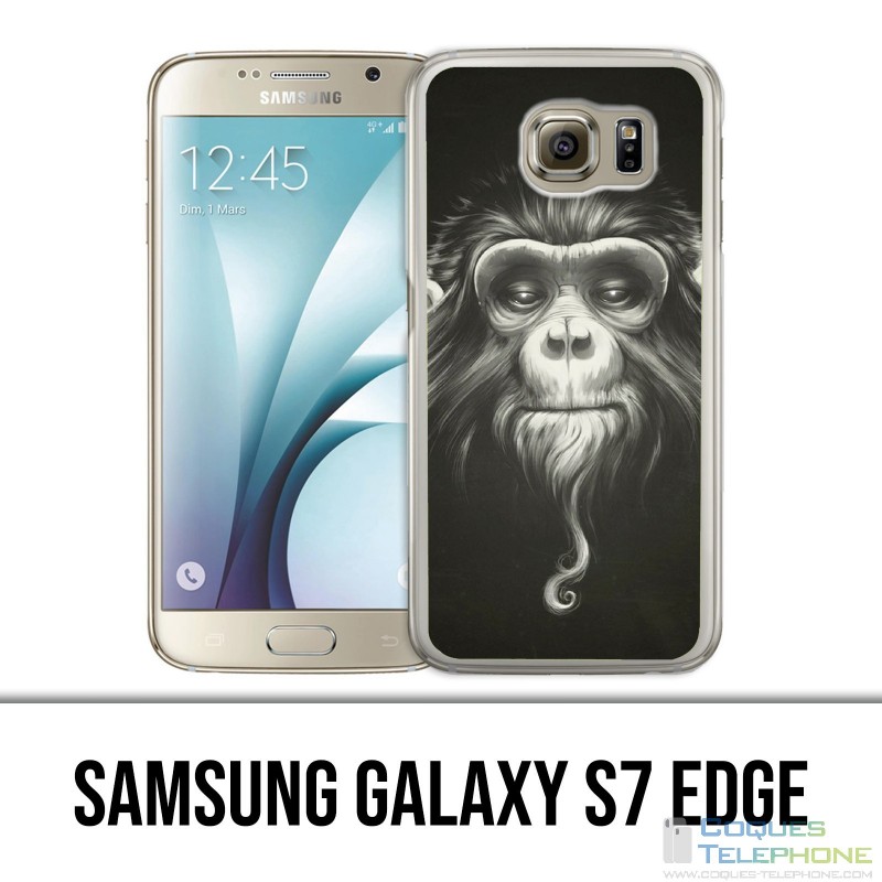 Carcasa Samsung Galaxy S7 Edge - Monkey Monkey Anonymous