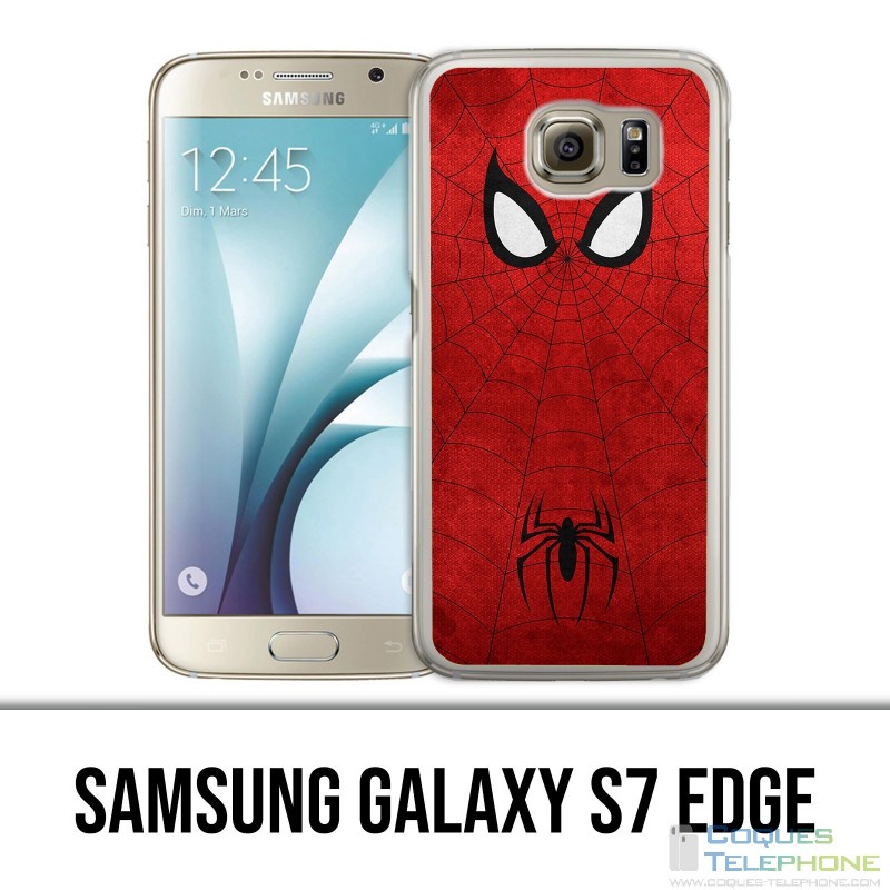 Custodia edge Samsung Galaxy S7 - Spiderman Art Design