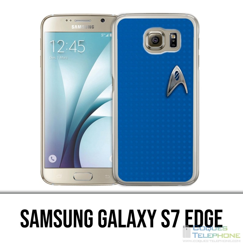 Coque Samsung Galaxy S7 EDGE - Star Trek Bleu