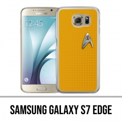 Coque Samsung Galaxy S7 EDGE - Star Trek Jaune