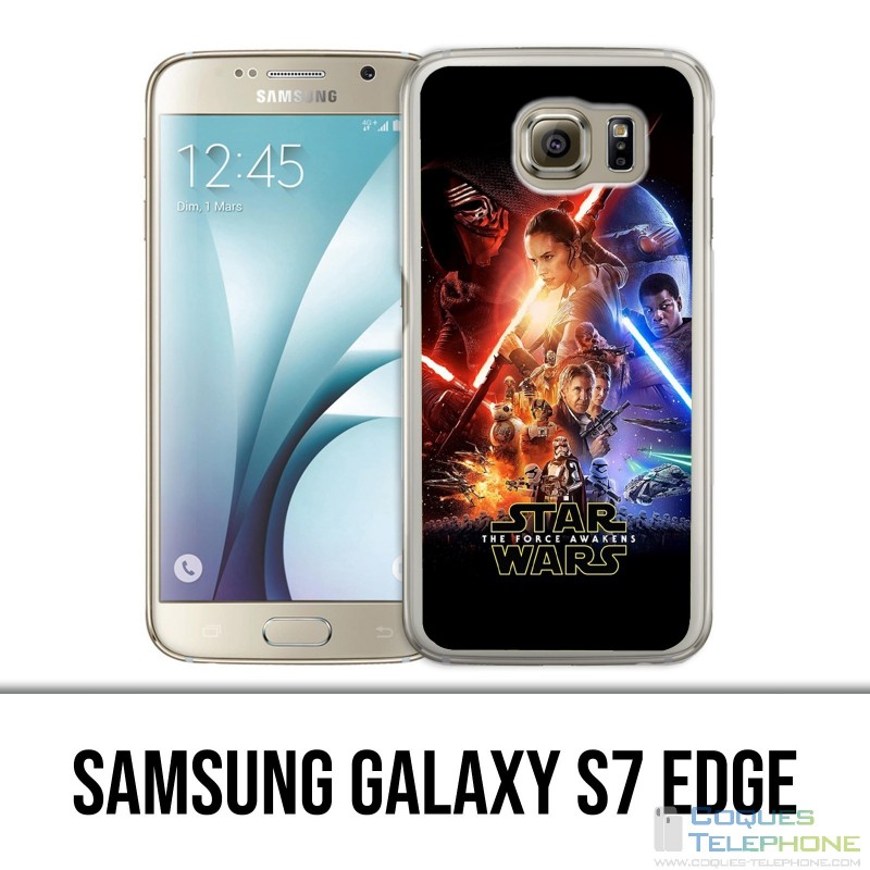 Coque Samsung Galaxy S7 EDGE - Star Wars Retour De La Force