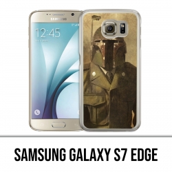 Custodia per Samsung Galaxy S7 Edge - Star Wars Vintage Boba Fett