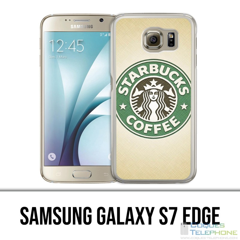 Samsung Galaxy S7 Edge Hülle - Starbucks Logo