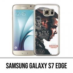 Samsung Galaxy S7 Edge Hülle - Stranger Things Fanart