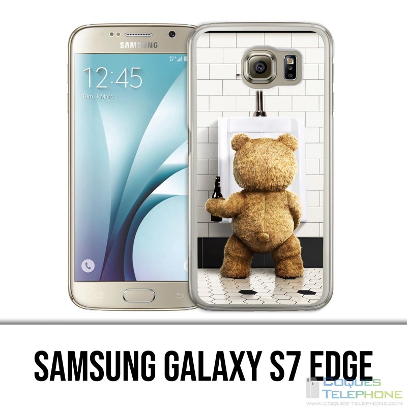 Coque Samsung Galaxy S7 EDGE - Ted Toilettes