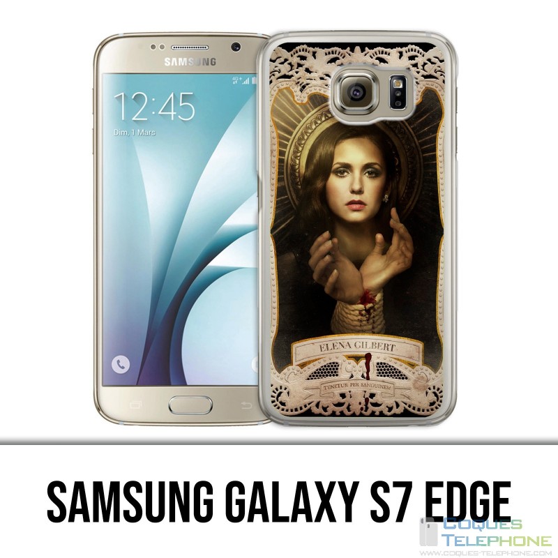 Carcasa Samsung Galaxy S7 Edge - Elena Vampire Diaries