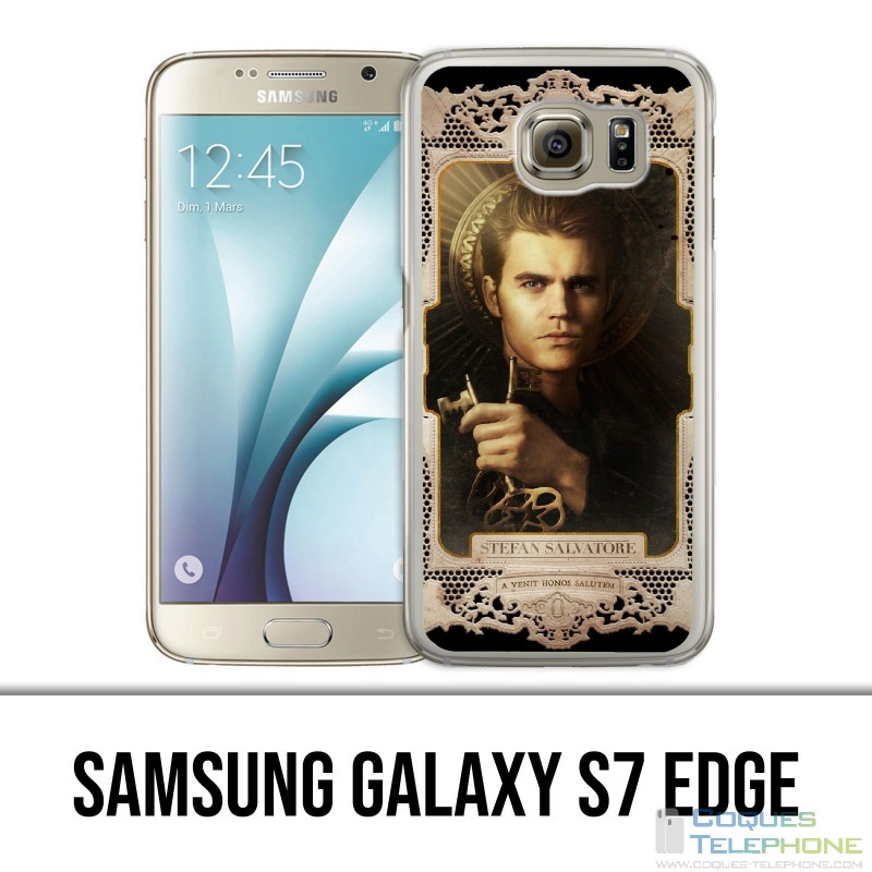 Custodia per Samsung Galaxy S7 Edge - Vampire Diaries Stefan