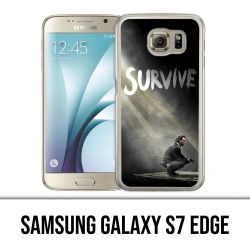 Custodia per Samsung Galaxy S7 Edge - Walking Dead Survive