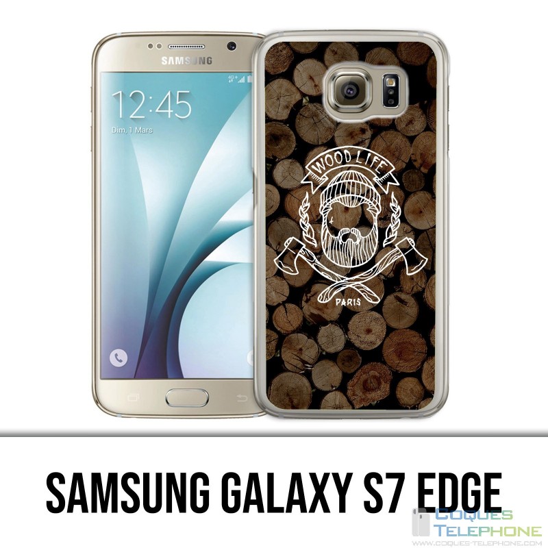 Carcasa Samsung Galaxy S7 Edge - Wood Life