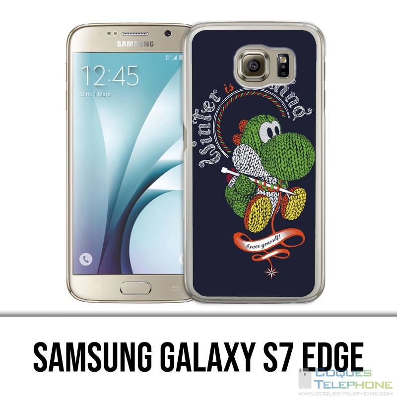 Coque Samsung Galaxy S7 EDGE - Yoshi Winter Is Coming