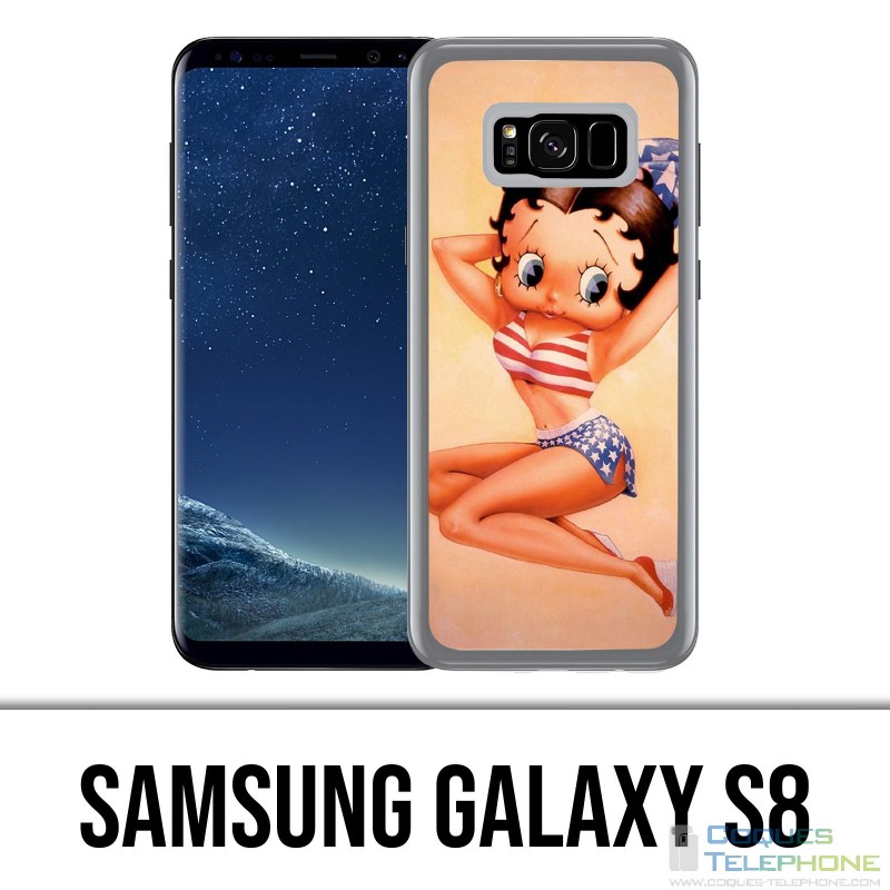 Coque Samsung Galaxy S8 - Betty Boop Vintage