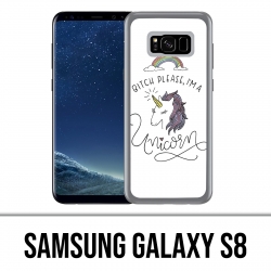 Samsung Galaxy S8 Hülle - Bitch Please Unicorn Unicorn